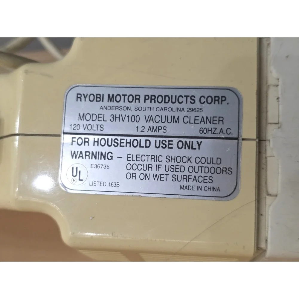 Vintage Singer 3 In‎ 1 Hand Held Vacuum Model 3HV100 Vacuum Cleaner Tested Works - Picture 11 of 12